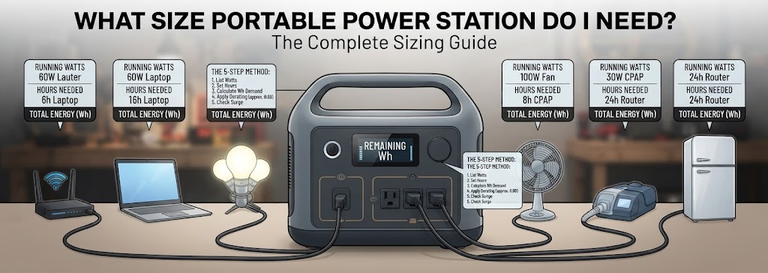 What Size Portable Power Station Do I Need?