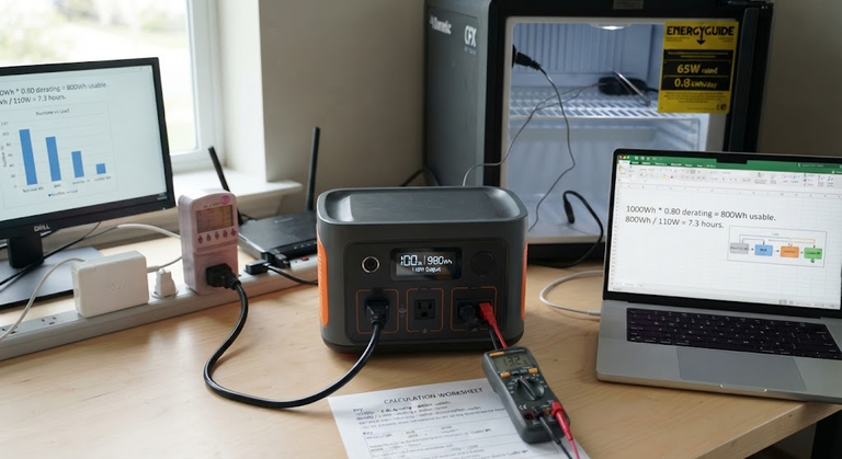 How to Calculate Portable Power Station Runtime