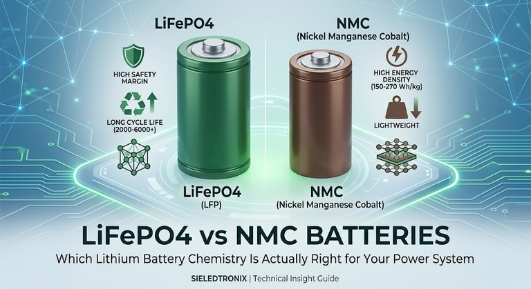 LiFePO4 vs NMC Batteries