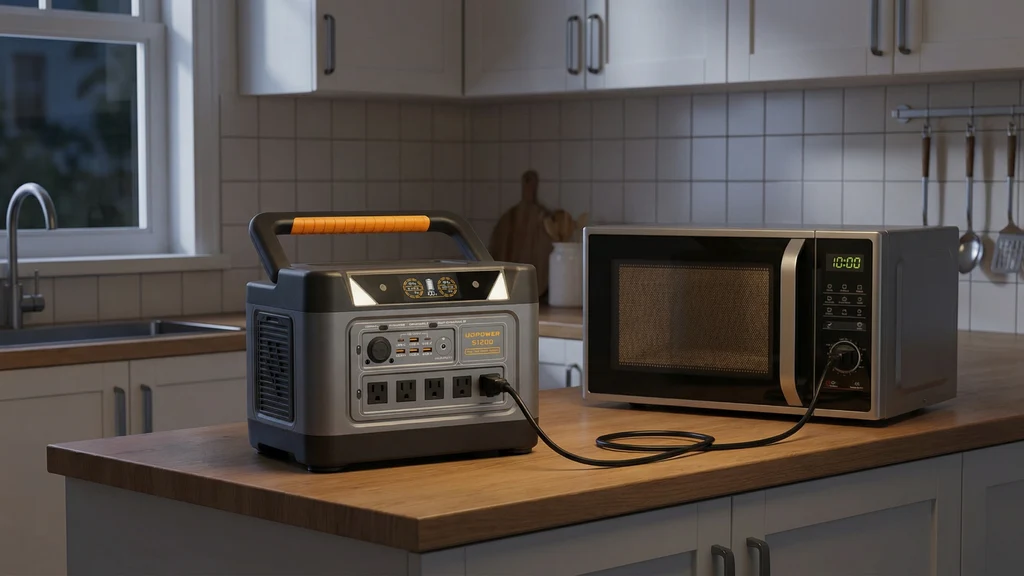 Can a Portable Power Station Run a Microwave?