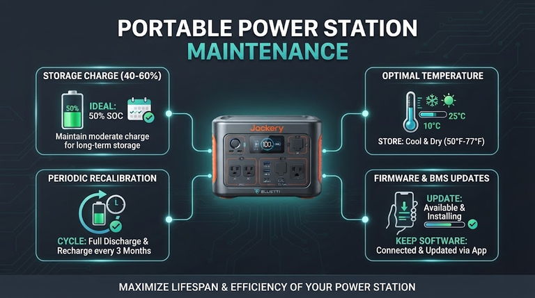 How to Maintain a Portable Power Station